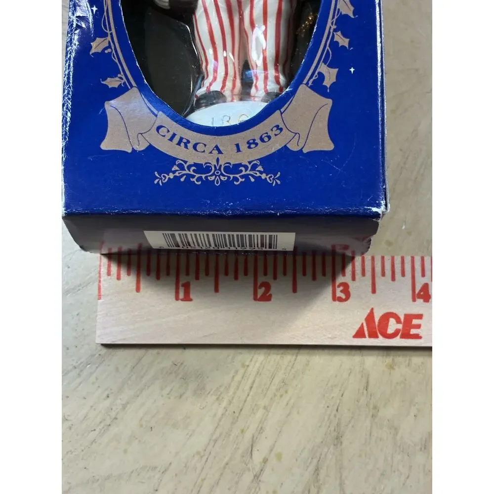 Uncle Sam Fireworks Patriotic July 4th Tree Xmas Ornament Santa Thru Ages 90s